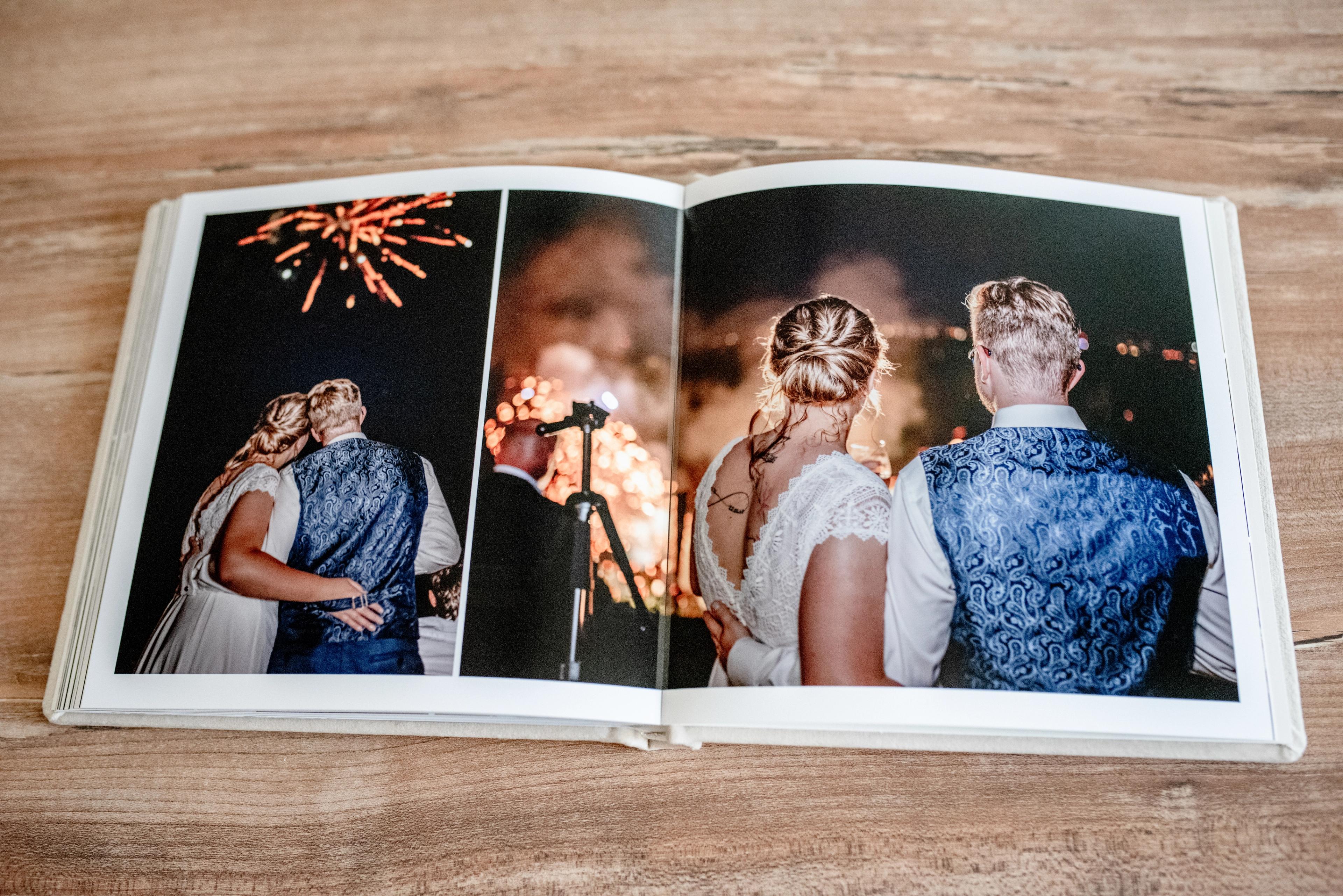 Hochzeitsalbum-Impression 6 — handgefertigt von Charline Rosenberger