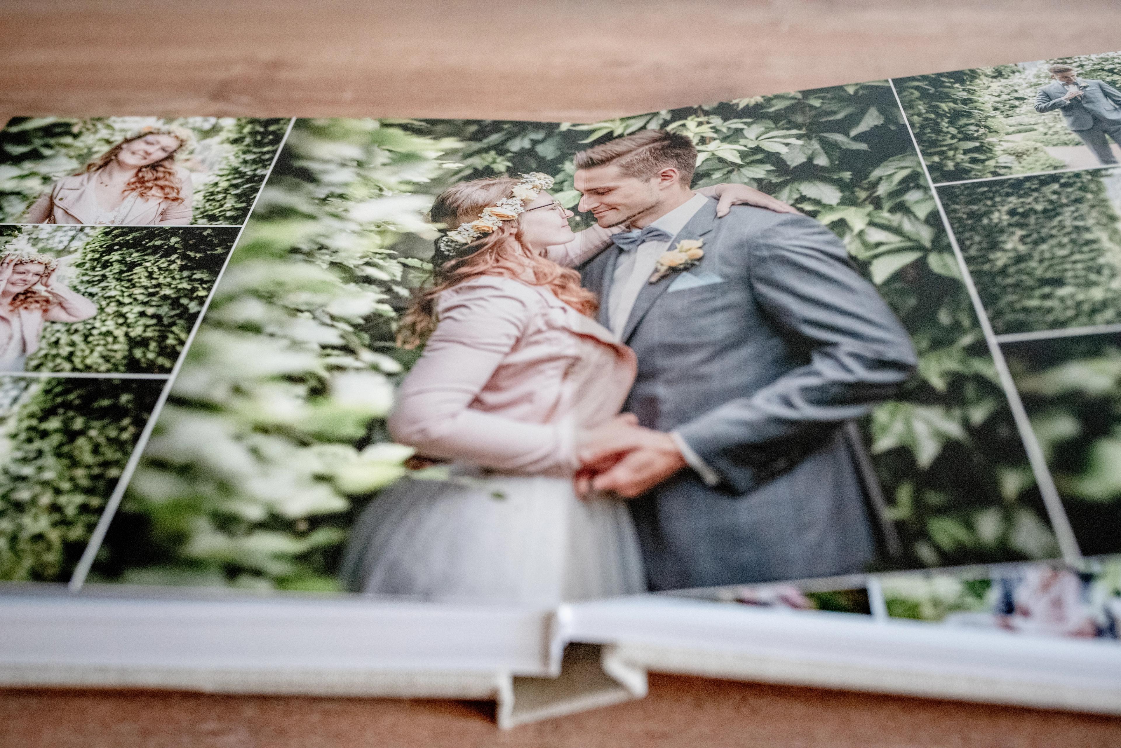 Hochzeitsalbum-Impression 23 — handgefertigt von Charline Rosenberger
