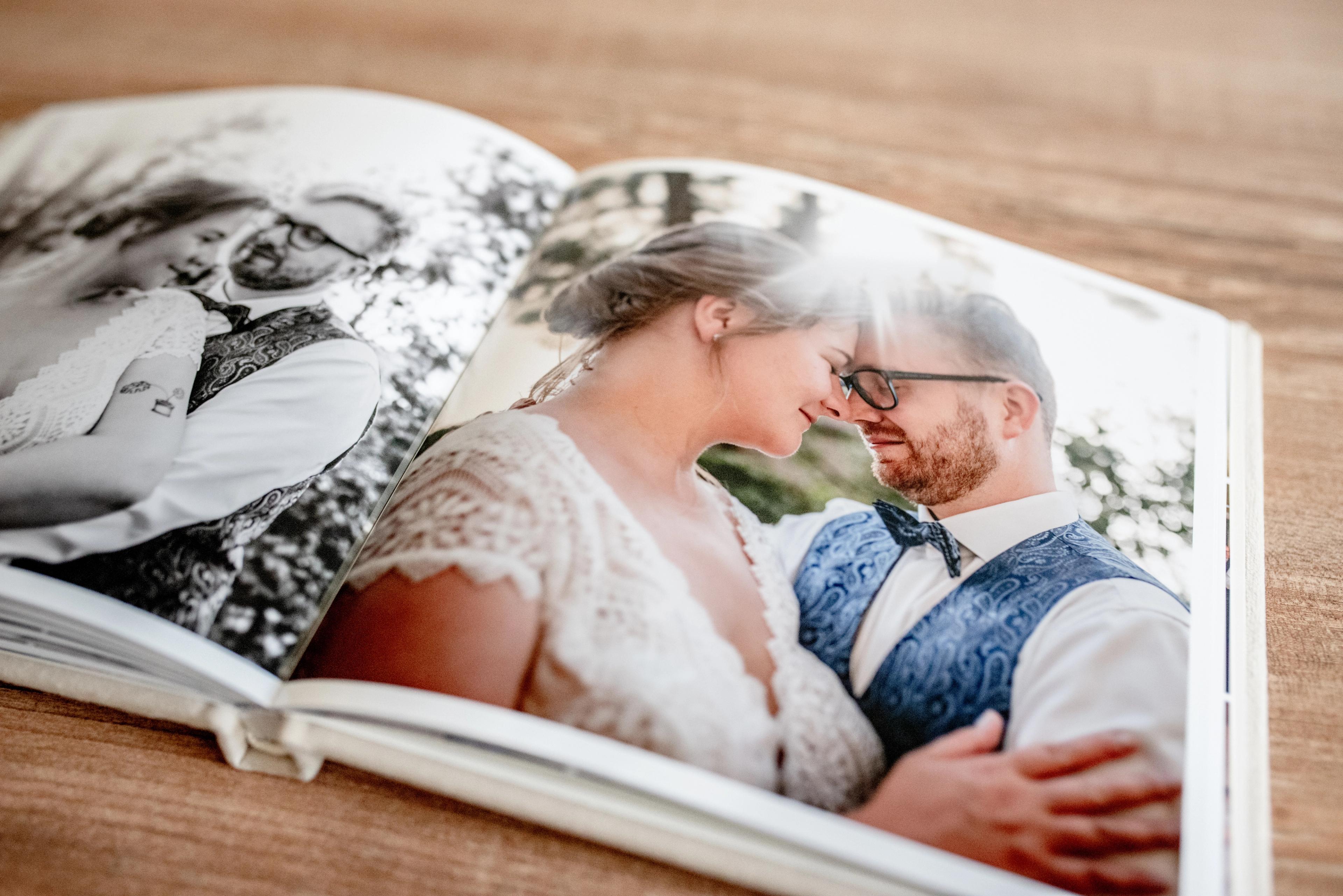 Hochzeitsalbum-Impression 12 — handgefertigt von Charline Rosenberger