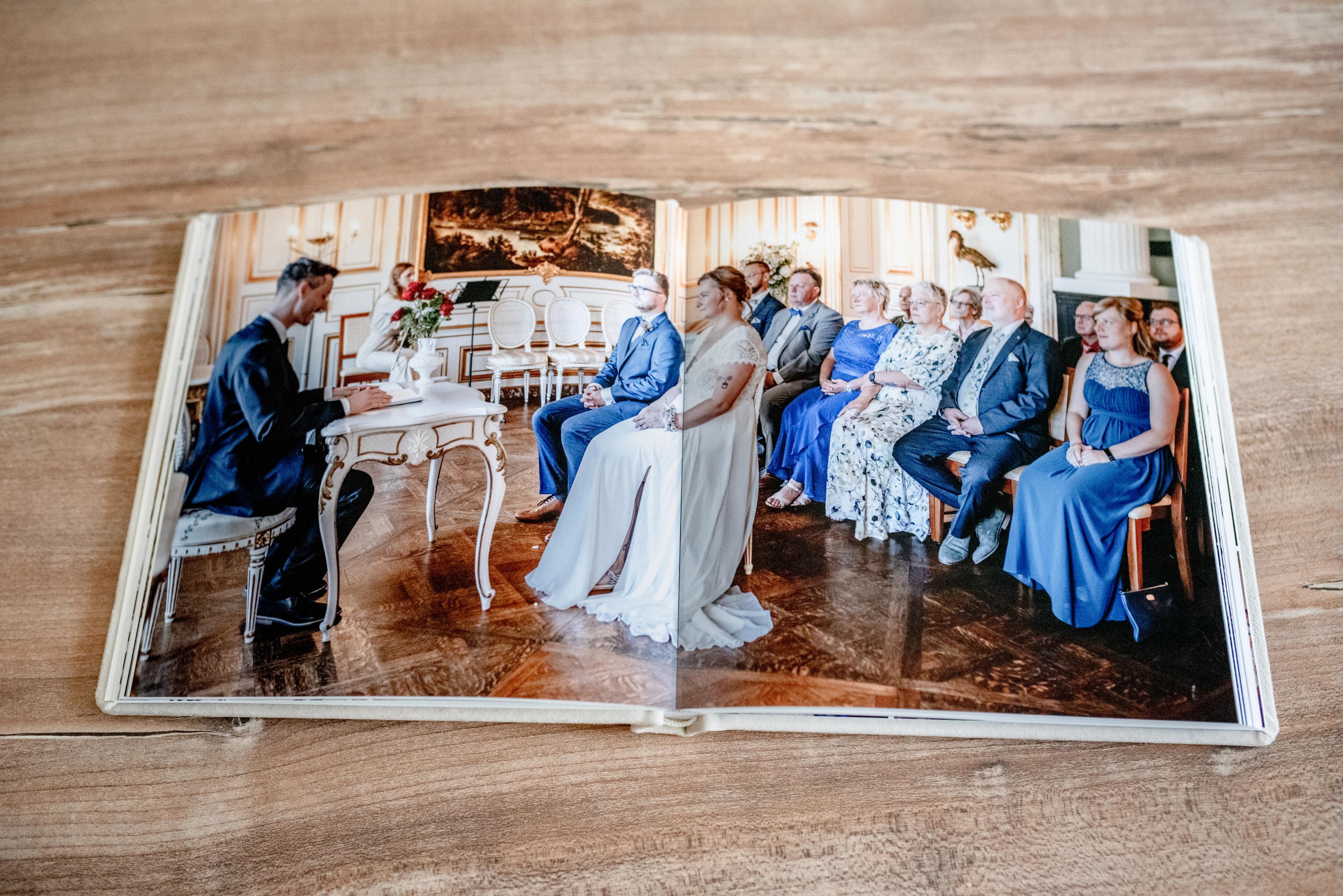 Hochzeitsalbum-Impression 7 — handgefertigt von Charline Rosenberger