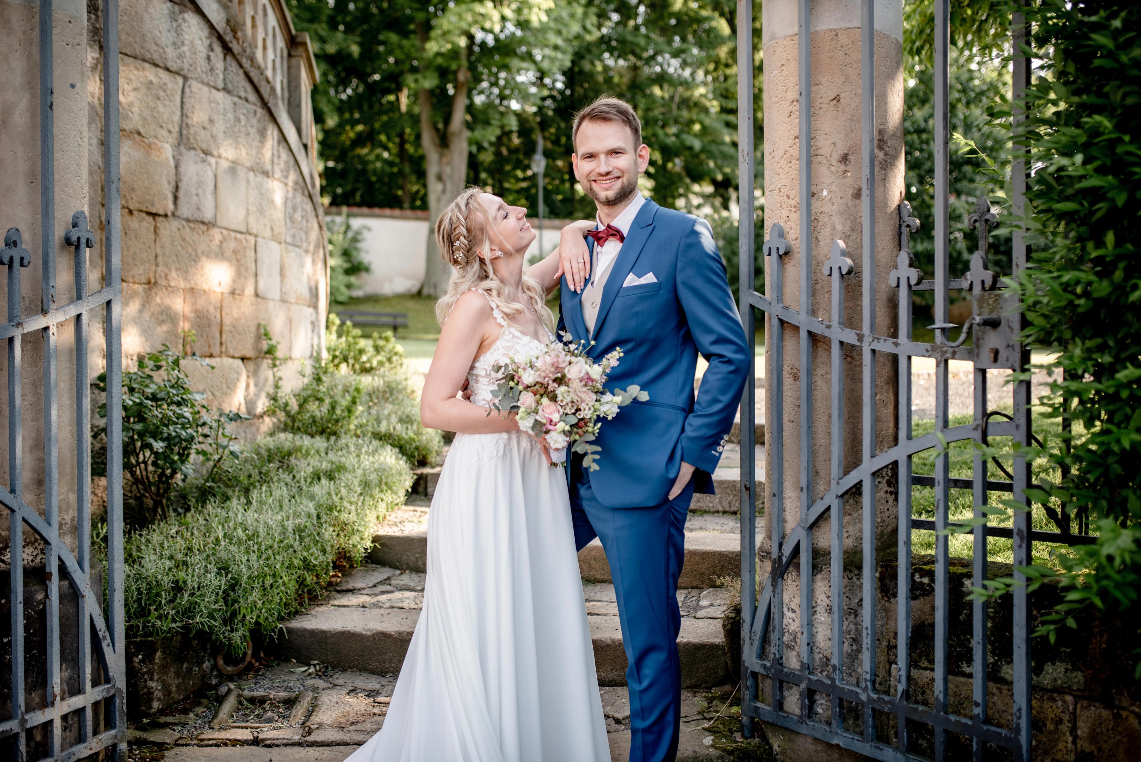 Hochzeit Theresa & Tom in Schloss Burgk, Freital