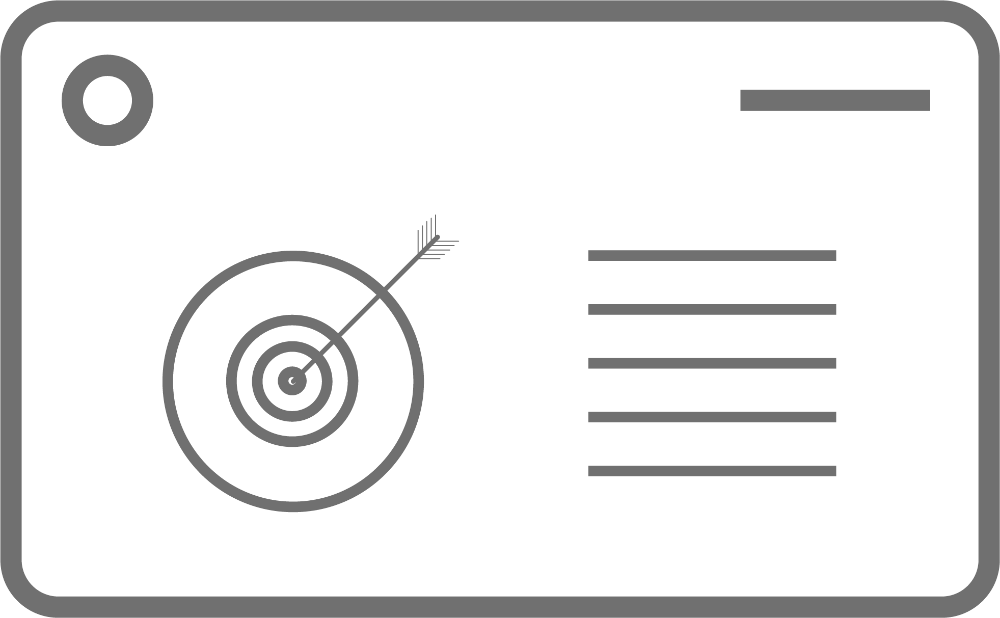 On target website maintenance icon