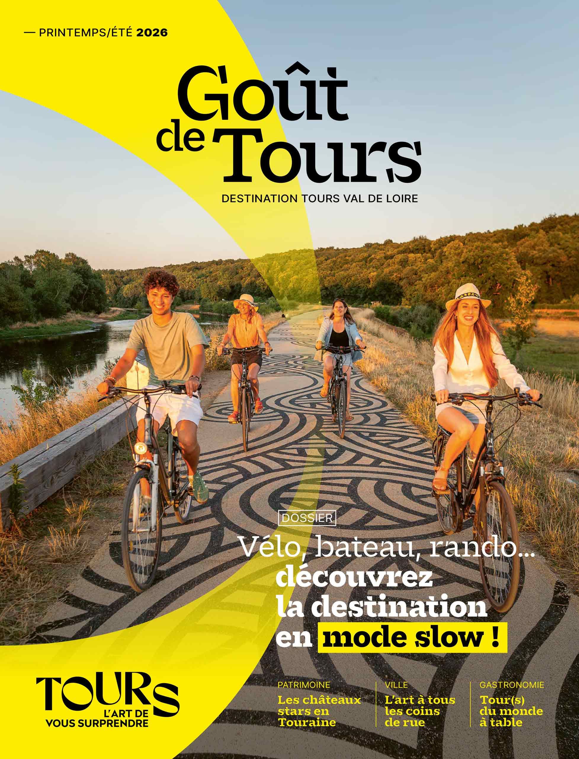 Couverture magazine Goût de Tours