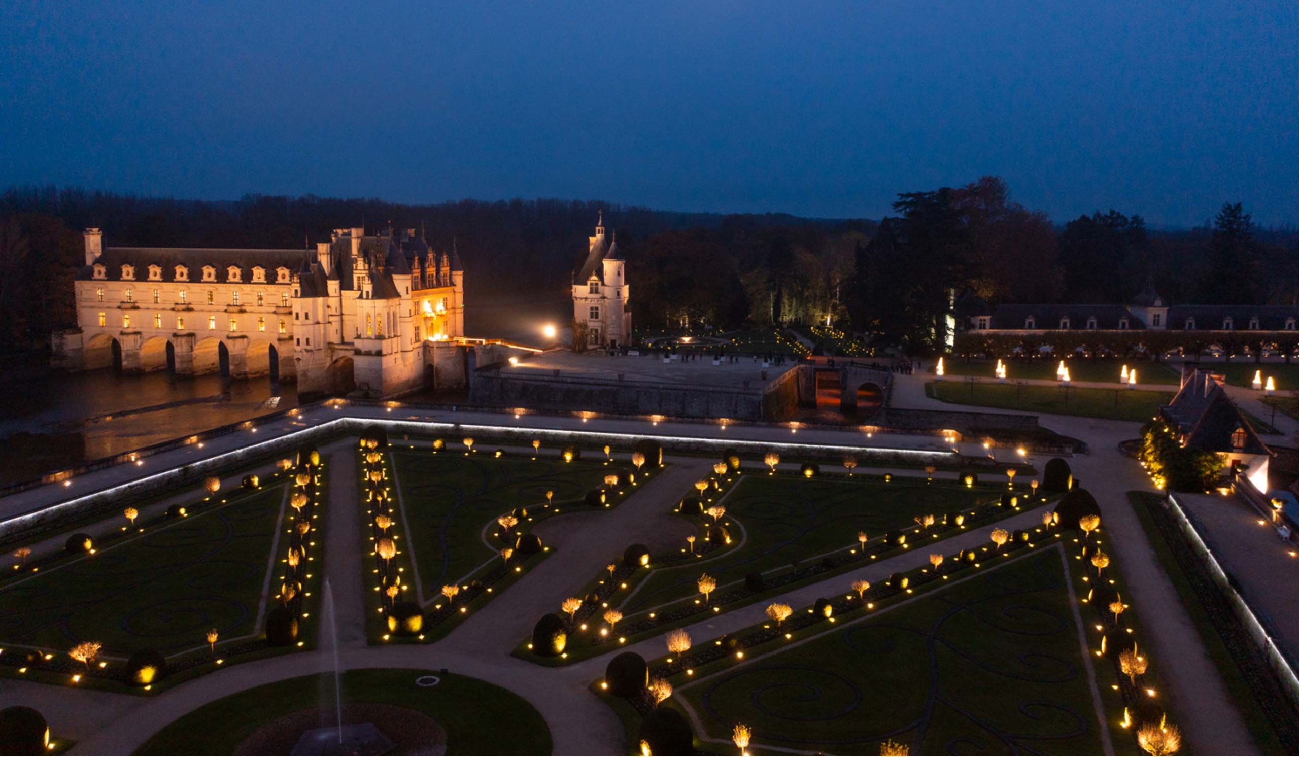 Château de Chenonceau de nuit