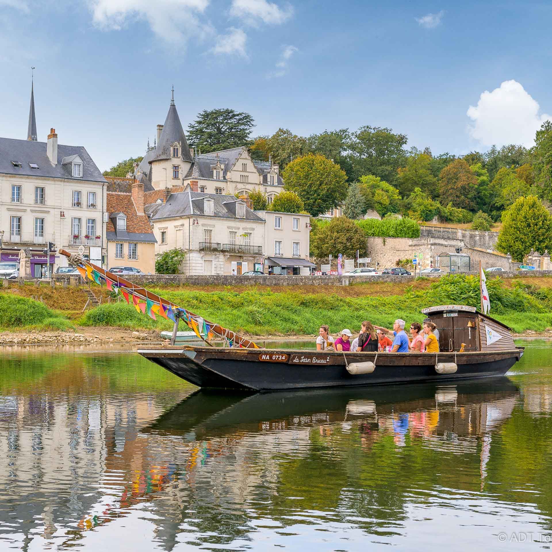 Balade en bateau à Veretz