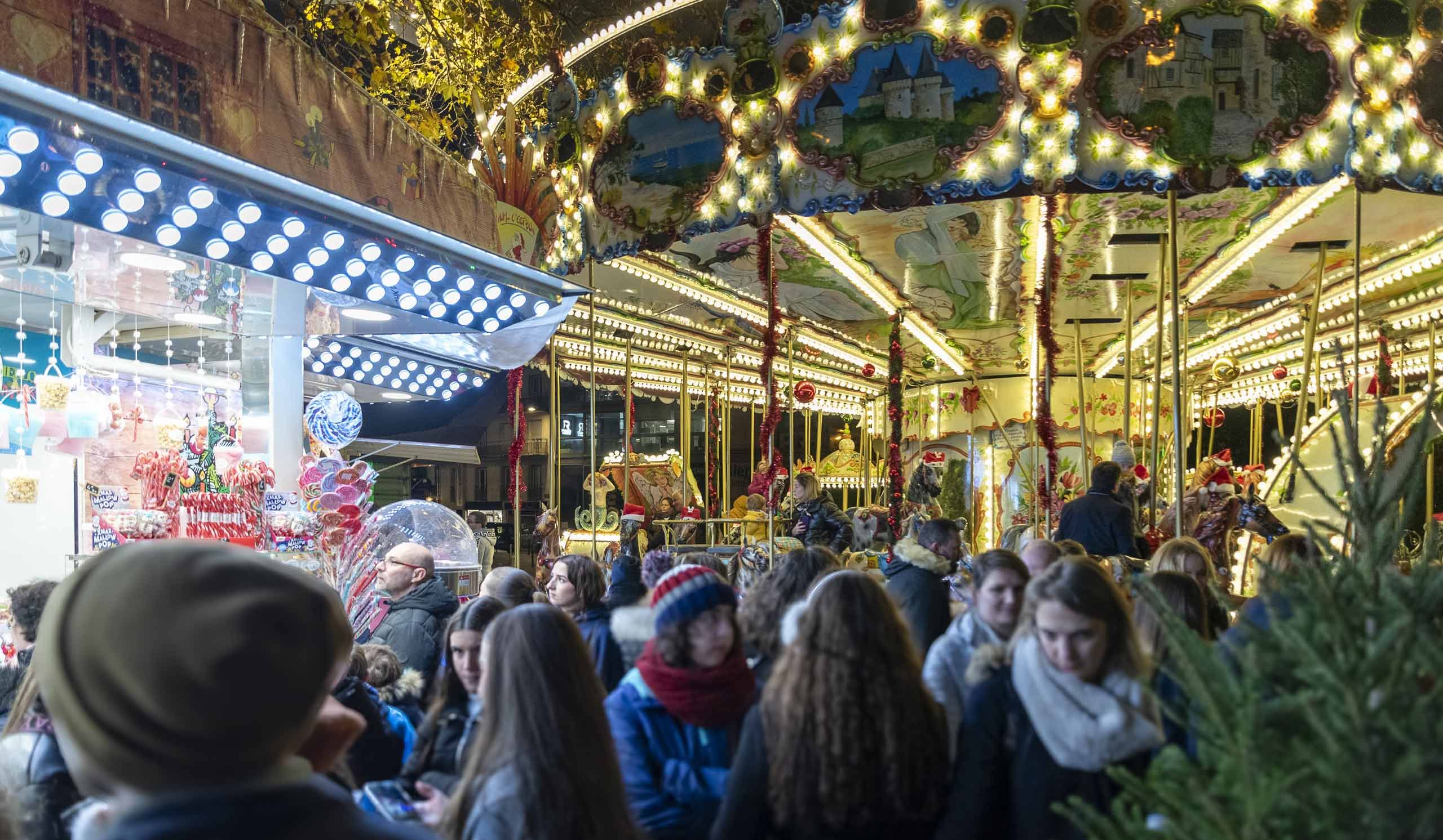 Illumination Sapin et marche de noël
