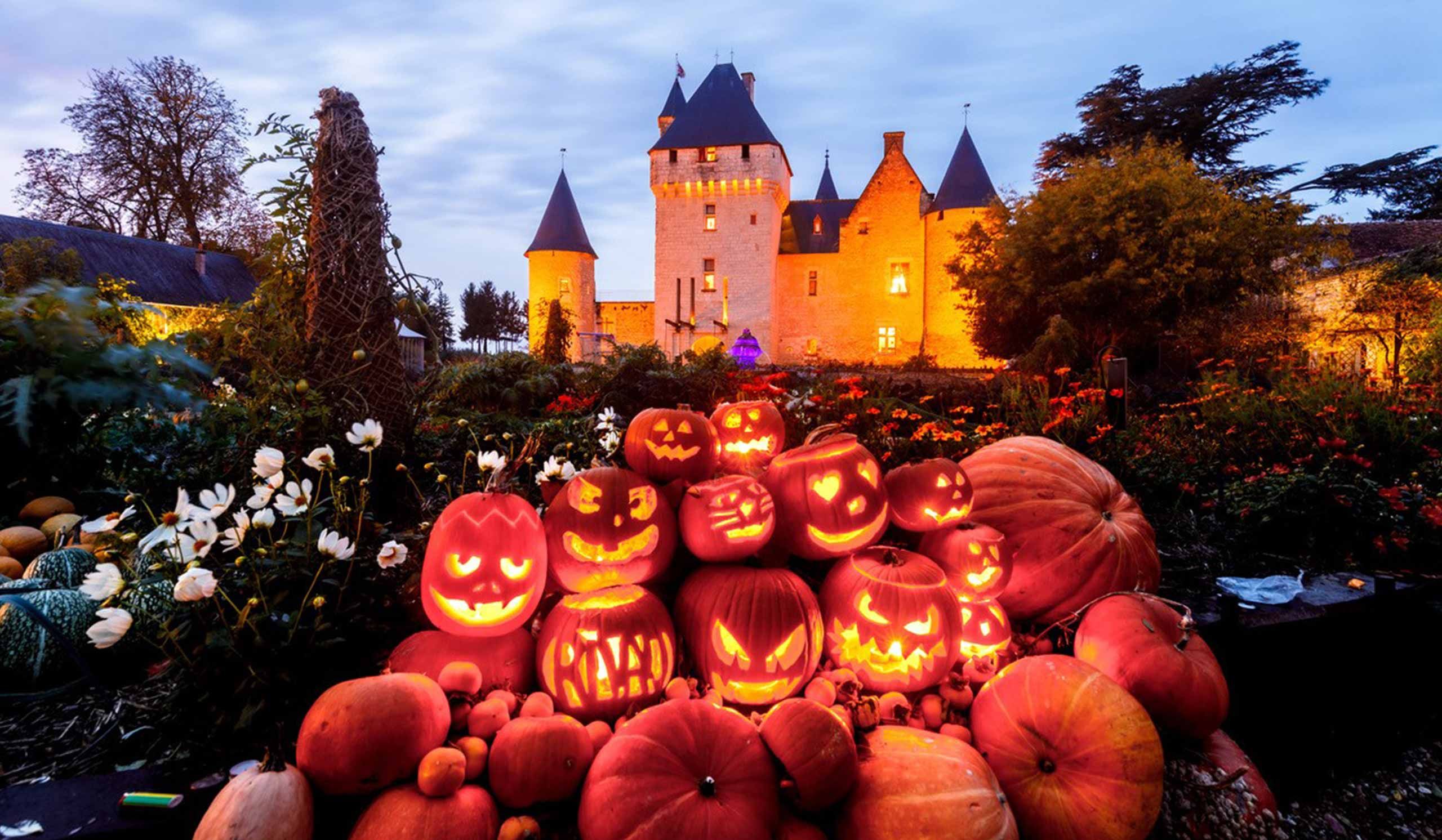 Château du Rivau à Halloween