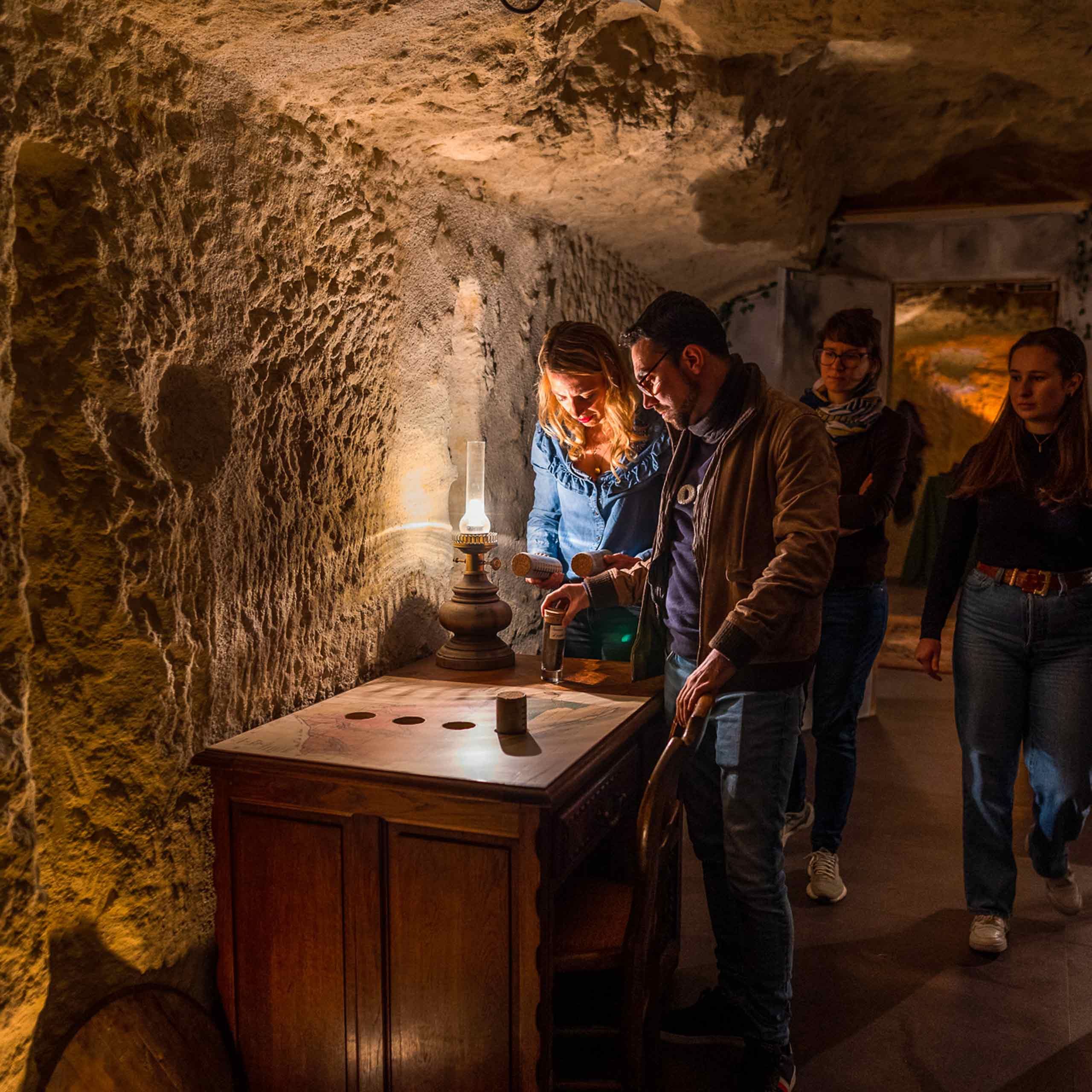 Escape game dans la Cave des Producteurs de Vouvray