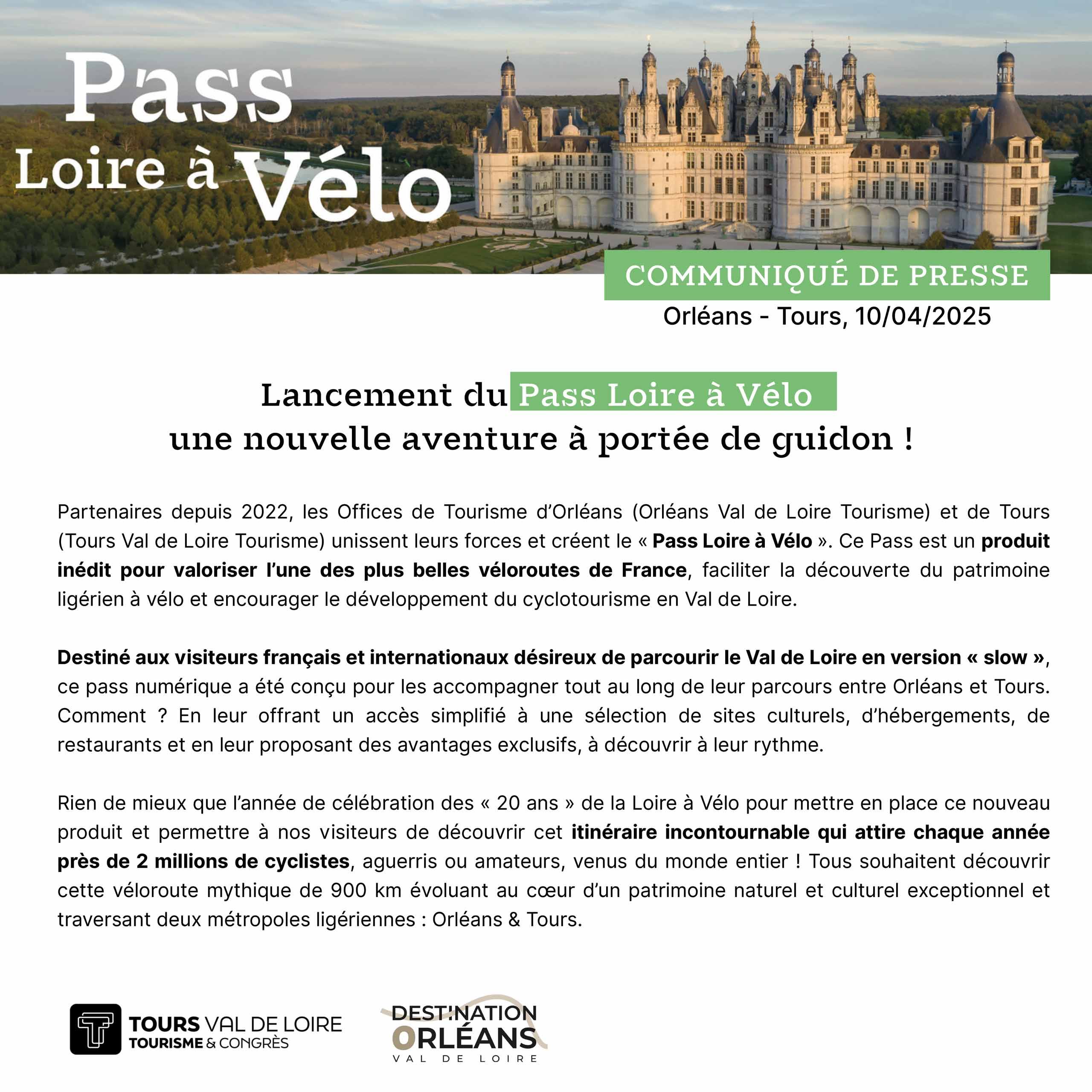 CP - Pass Loire à Vélo 2025
