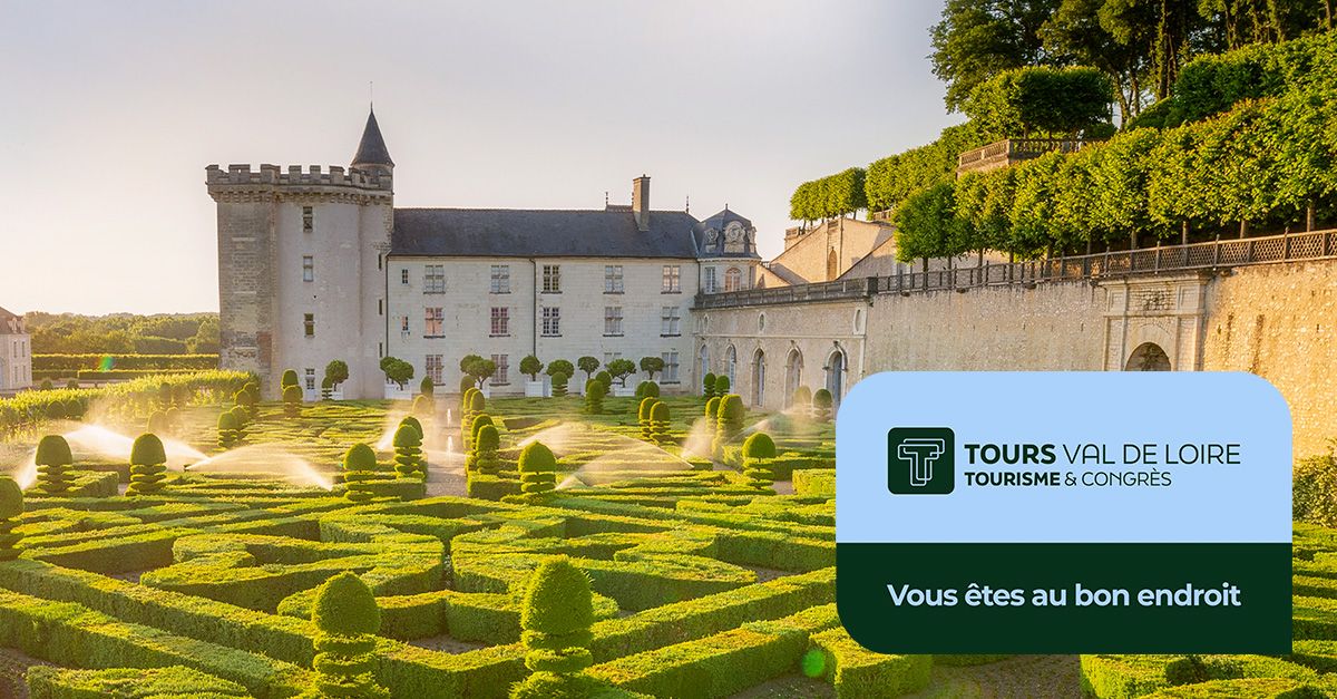 A Tours, les châteaux sont au fond du jardin