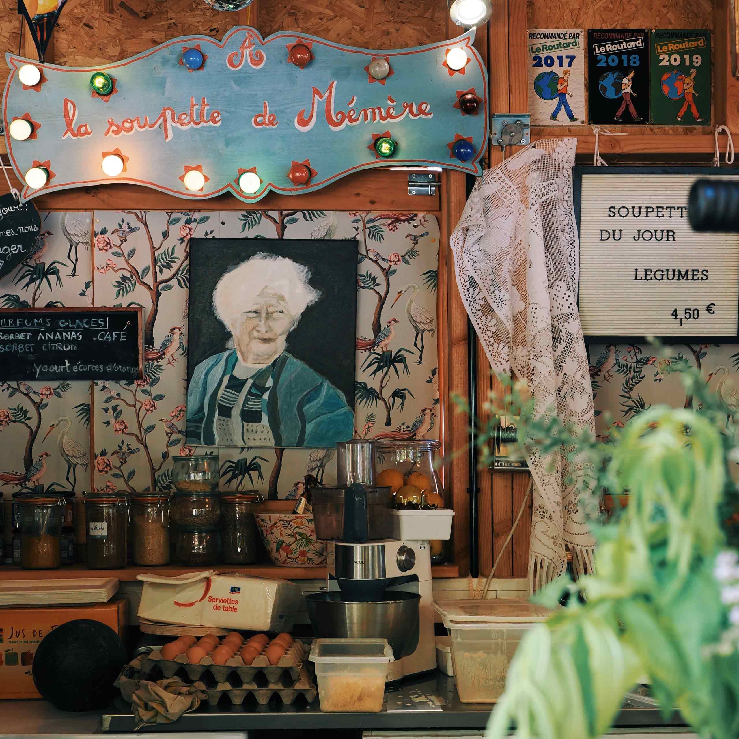 Guinguette « La Soupette de Mémère » à Savonnières