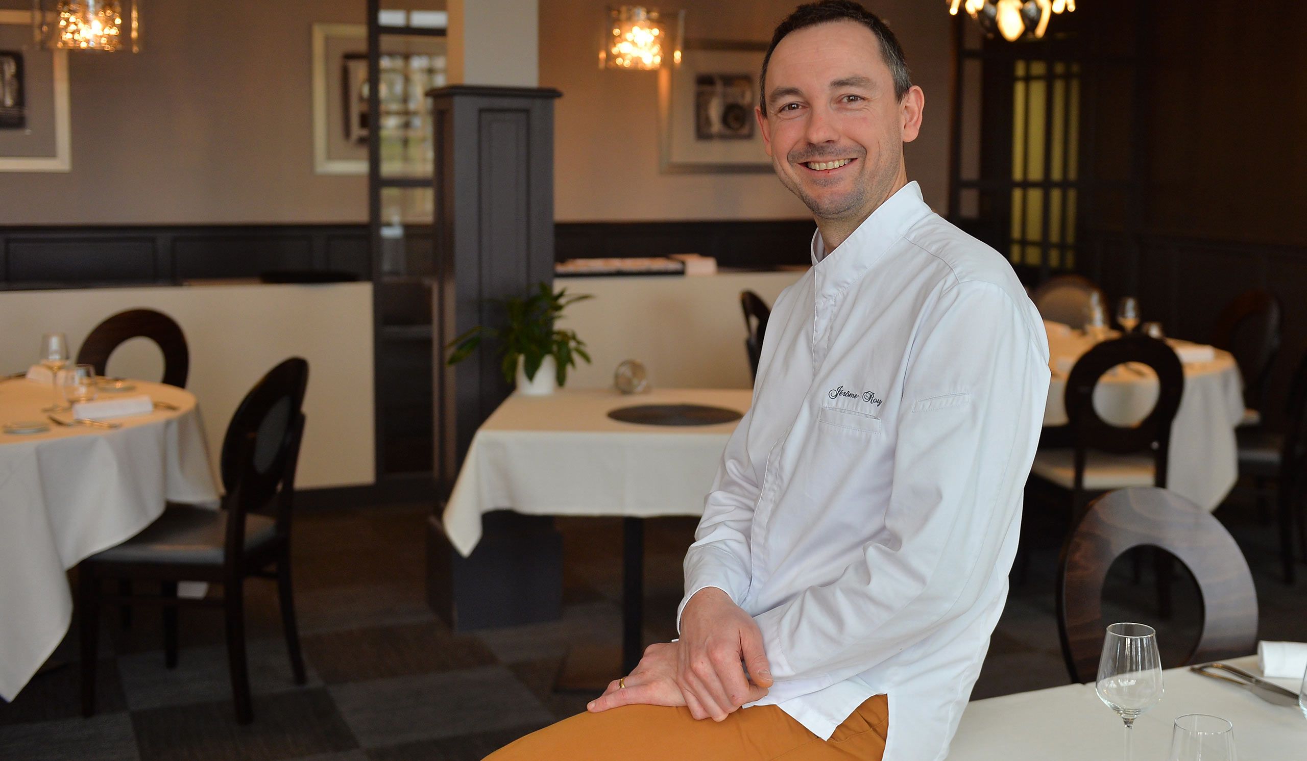 Portrait de Jérôme Roy : chef étoilé de l'Opidom