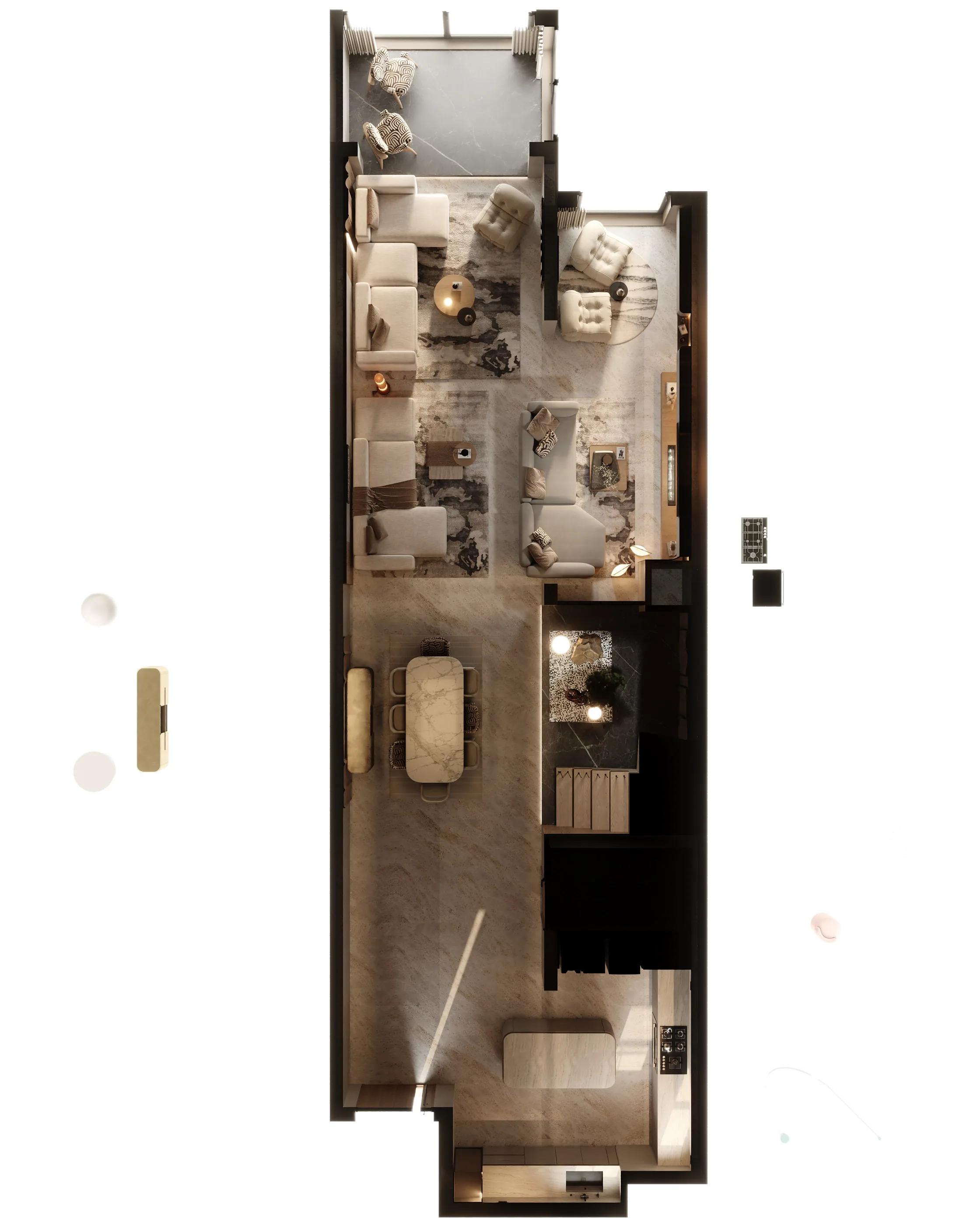 Ground Floor · Reception · Dinning · Kitchen — image 31