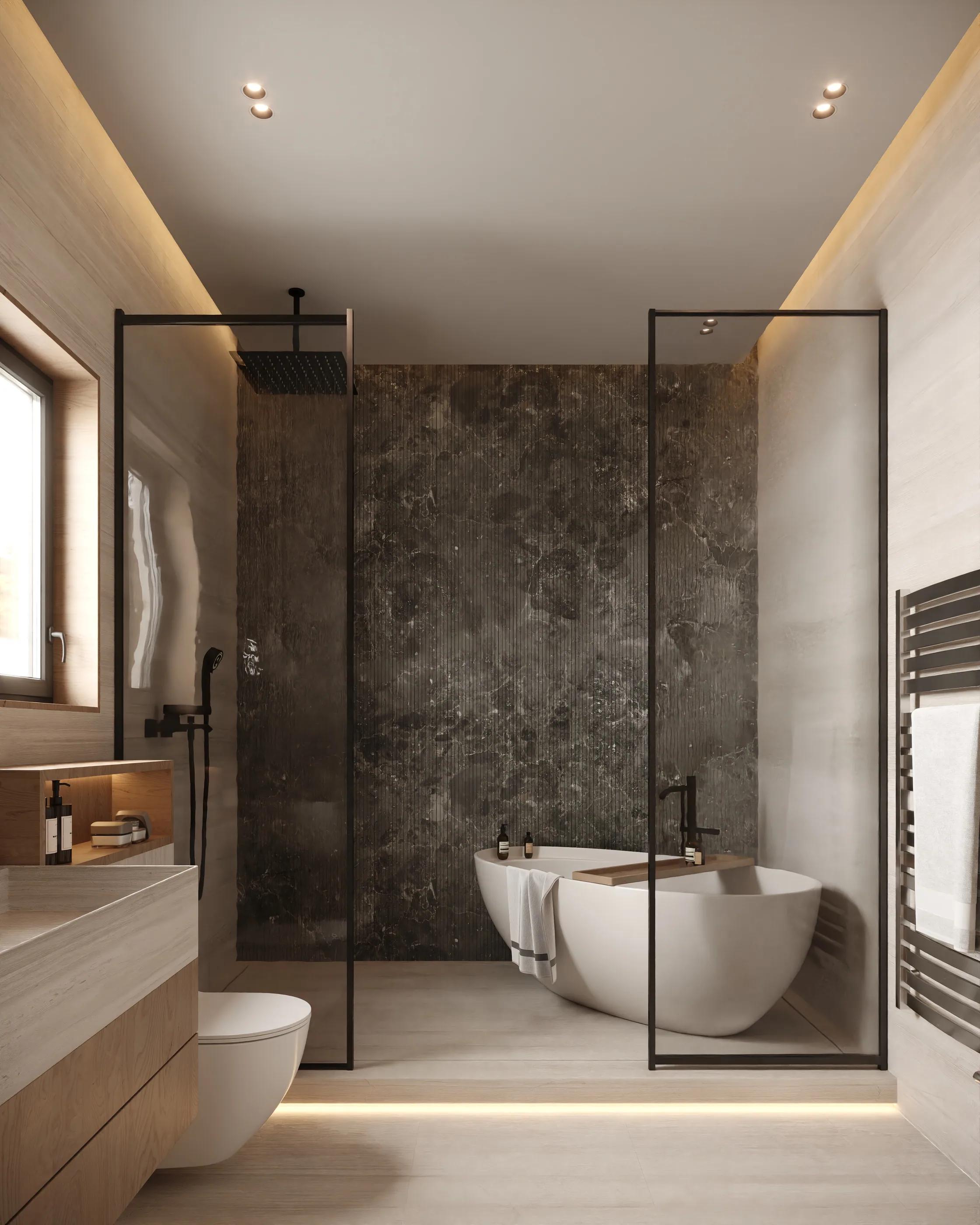 First Floor · Master Bathroom — Proposal 1 · Option 2 — image 2
