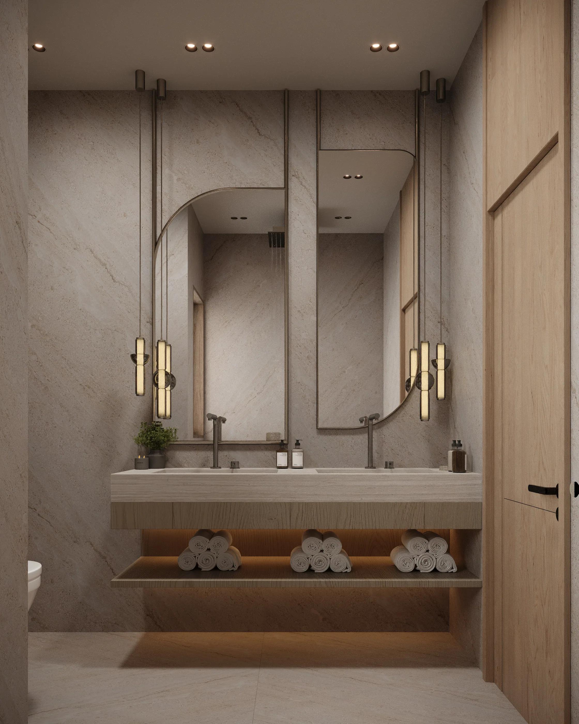 First Floor · Shared Bathroom — Proposal 1 — image 1