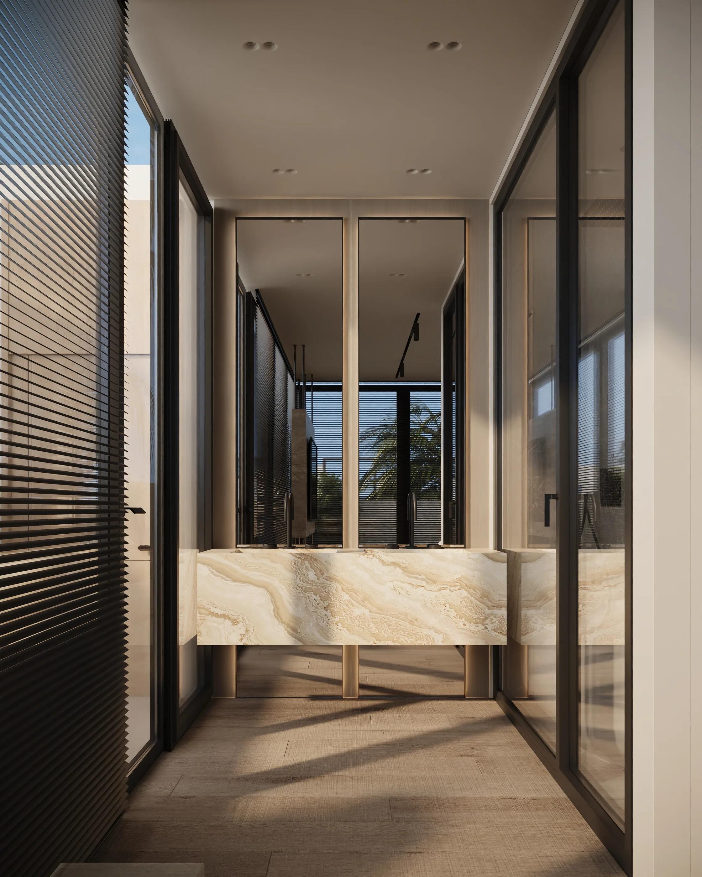 Second Floor · Glass Bedroom and Bathroom — Proposal 1 — image 6