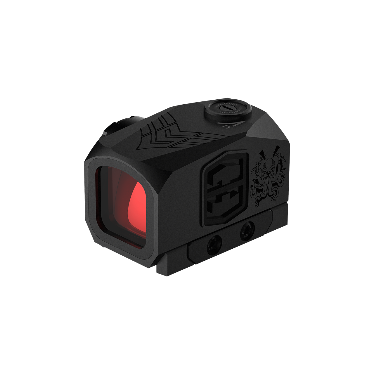 Kraken Compact Closed Emitter Red Dot  High Performance Tactical Optics  for Home Defense
