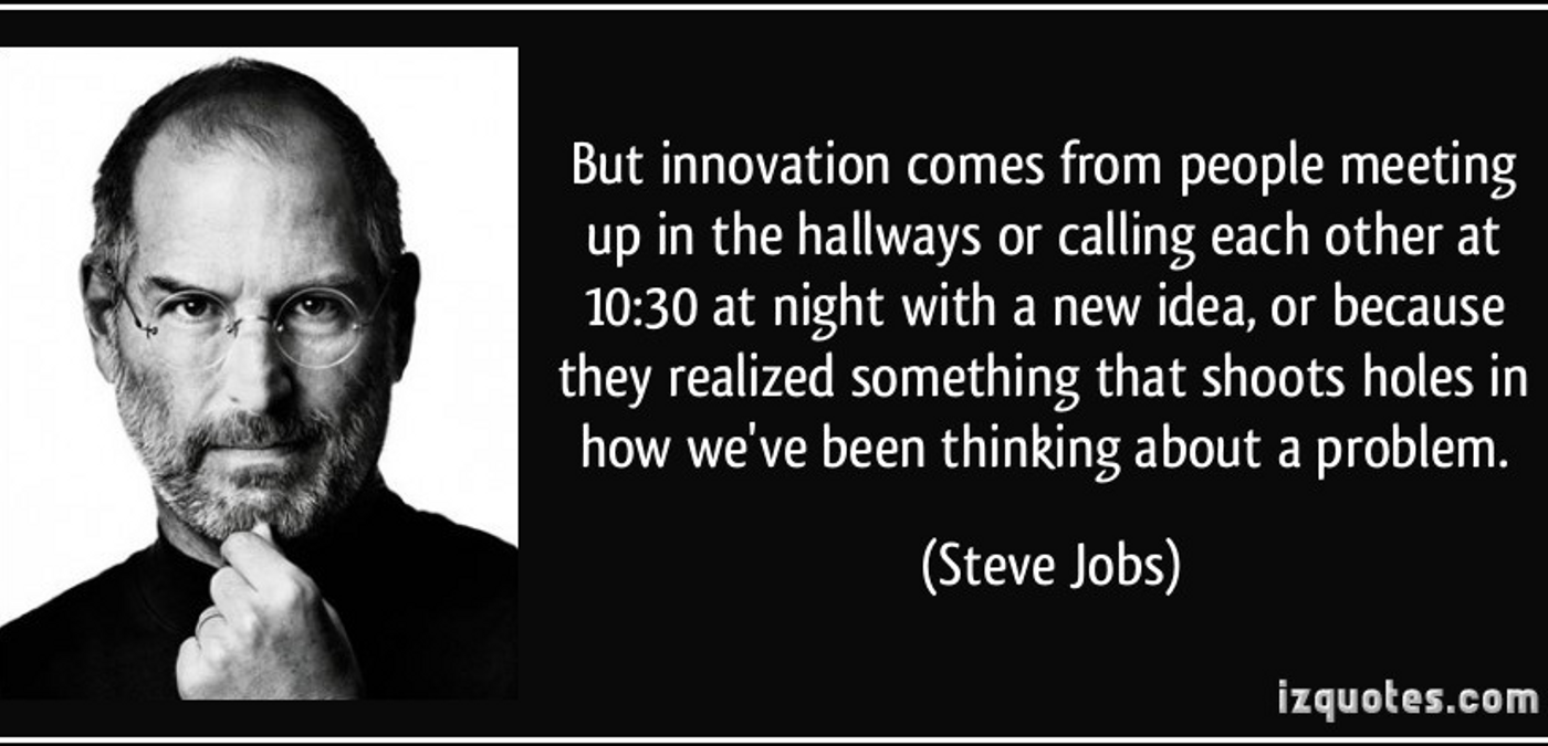 Quote from Steve Jobs from izquotes.com