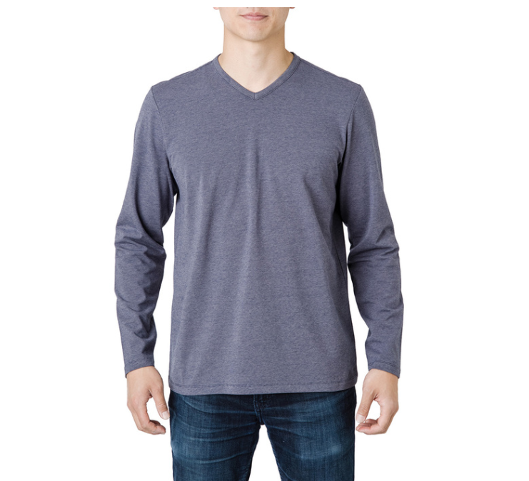 Playera Rough Dress Caballero-Azul