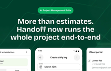 More Than Estimates. Handoff Now Runs The Whole Project End-To-End. — Handoff Blog