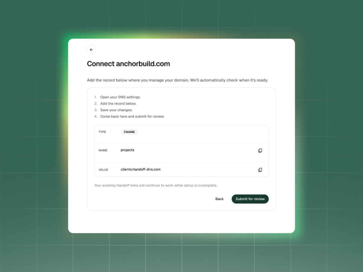 Custom Domains: Send Every Client Link and Email From Your Business