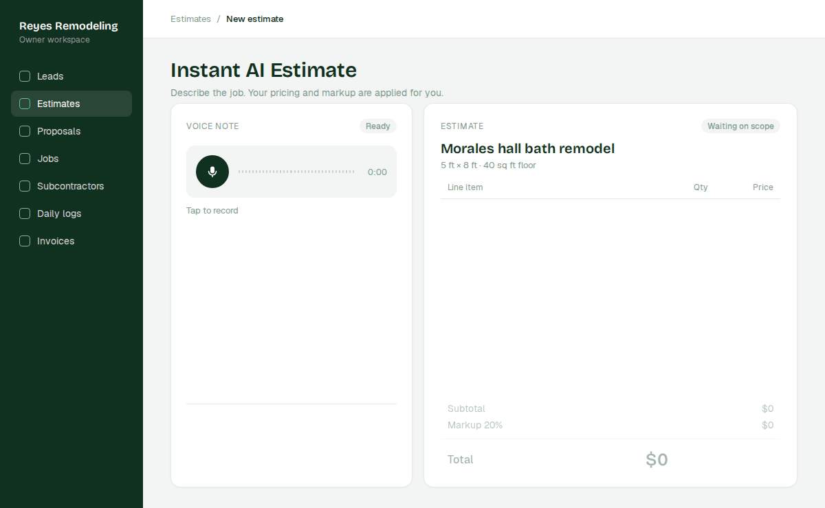 Best AI Tools for General Contractors in 2026