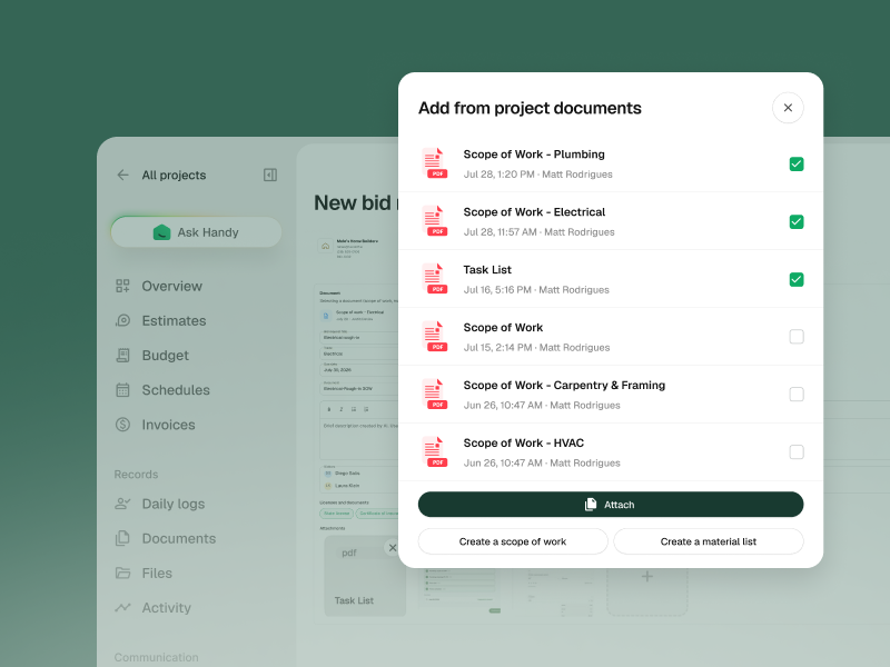 Subcontractor Portal: Every Bid and Every Sub in One Place
