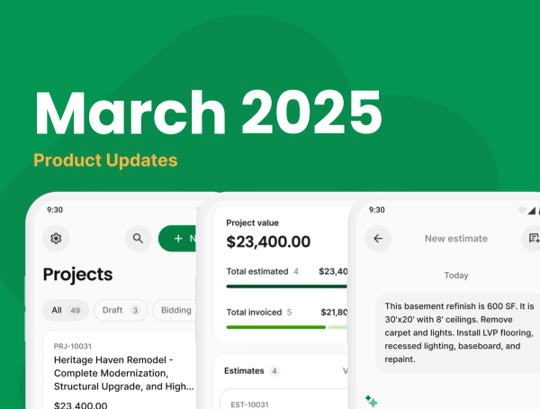 March 2025 Updates and Roadmap