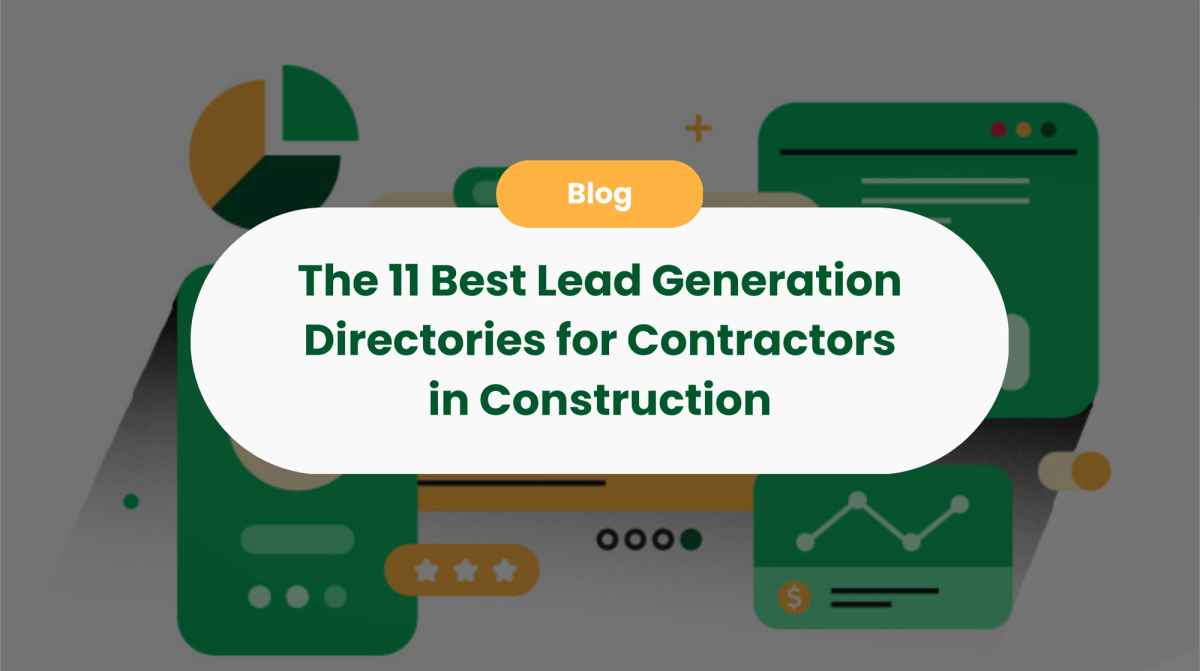 The 11 Best Lead Generation Directories for Contractors in Construction