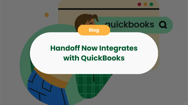 Handoff Now Integrates with QuickBooks