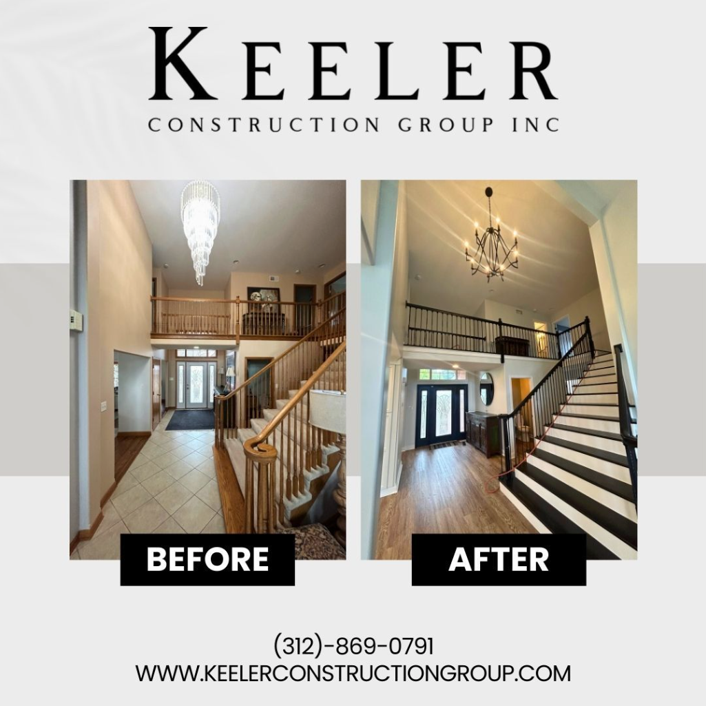 Keeler Construction Group Remodel Before and After