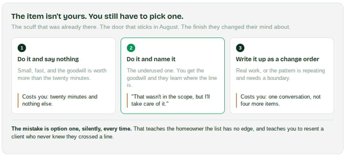 How to Make the Last 5% of a Job Move as Fast as the First 95%