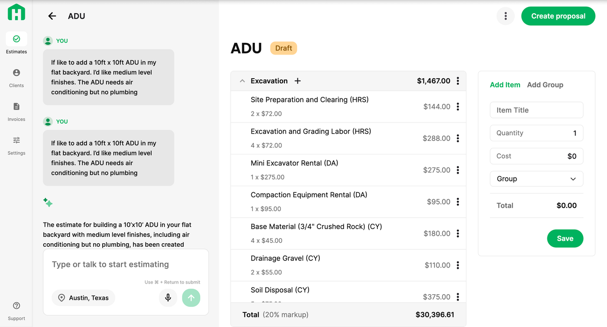 Handoff AI helps residential remodelers automate their estimates with AI