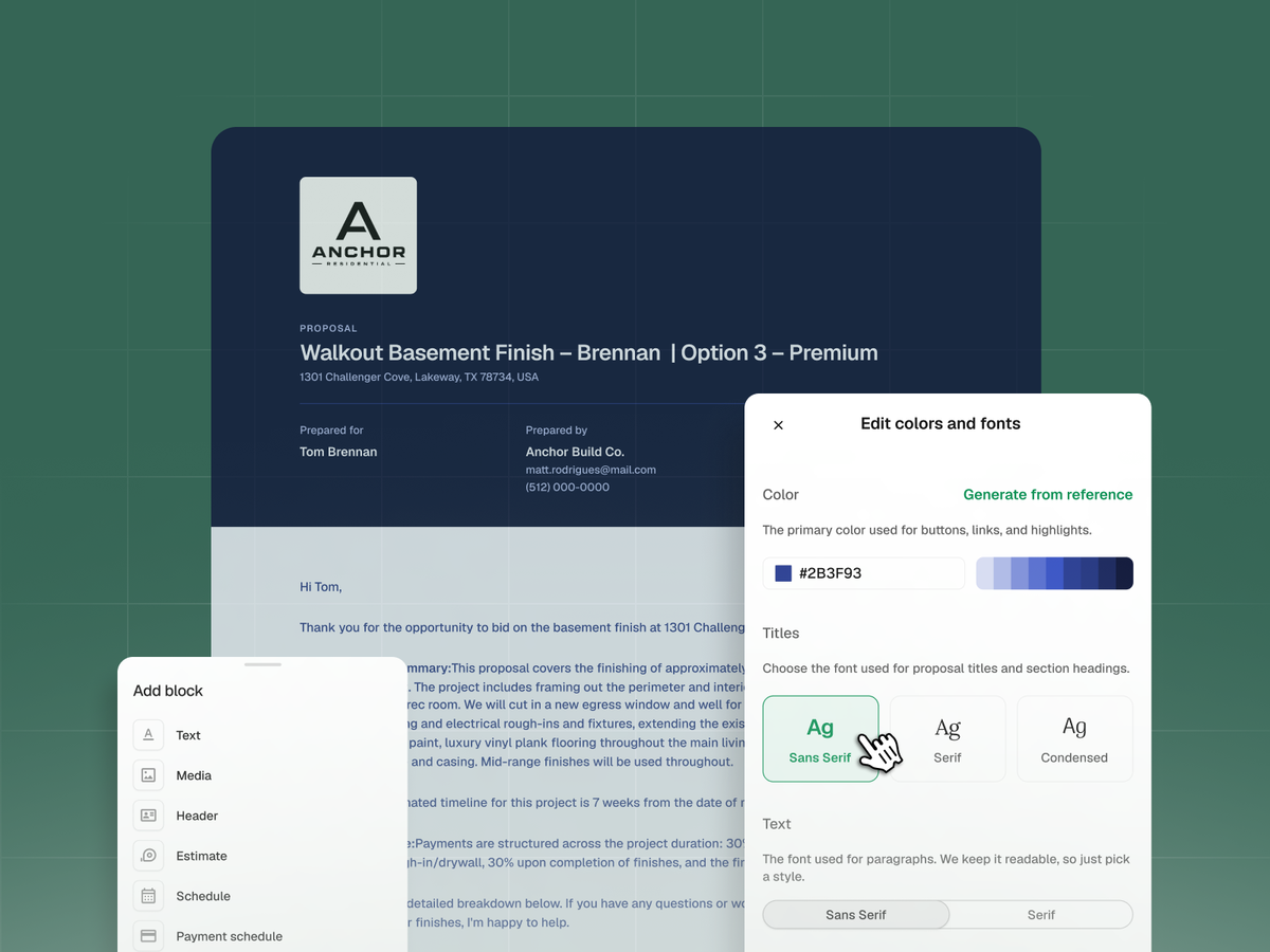 Customize Your AI Proposals: Give Clients Options Instead of One Price