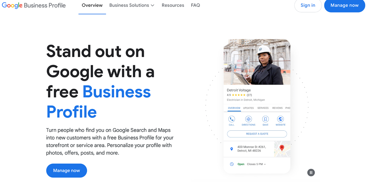 Creating a google business profile is extremely important for each new remodeling business