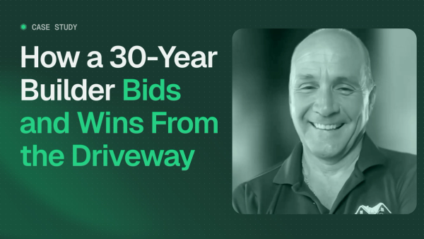 How a 30-Year Builder Bids and Wins From the Driveway
