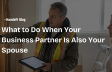 What to Do When Your Business Partner Is Also Your Spouse — Handoff Blog