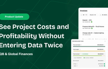 QB & Global Finances: See Project Costs and Profitability Without Entering Data Twice — Handoff Blog