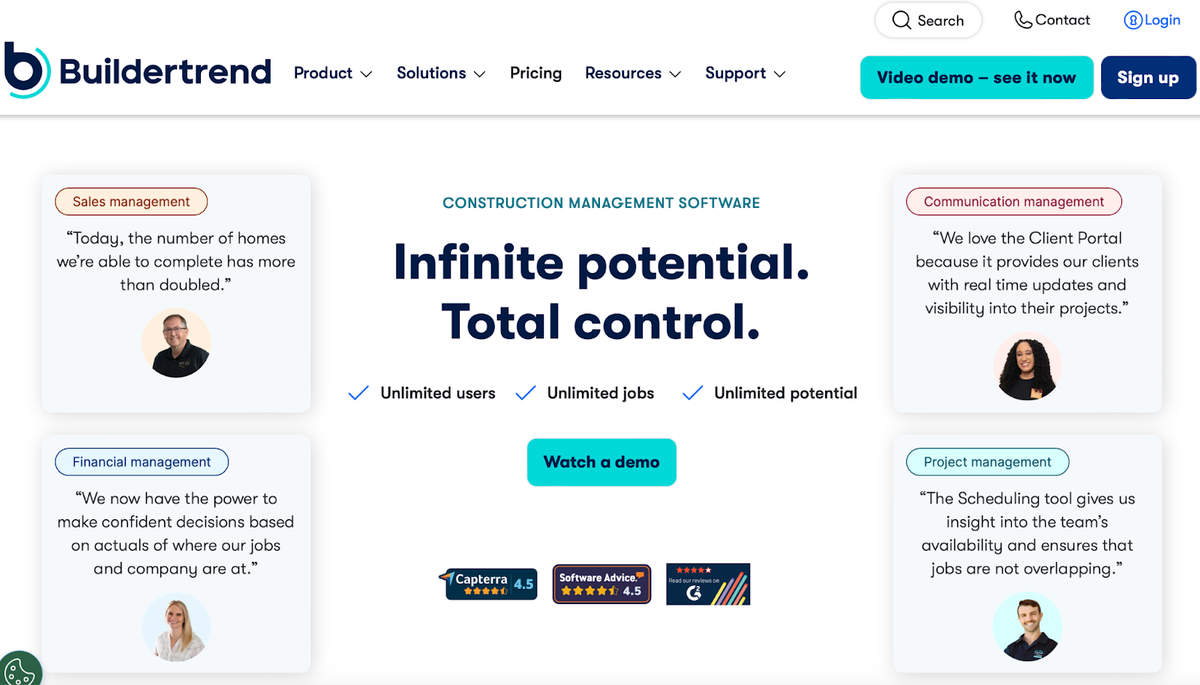 buildertrend is used