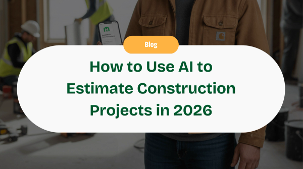 How To Use AI To Estimate Your Construction Projects