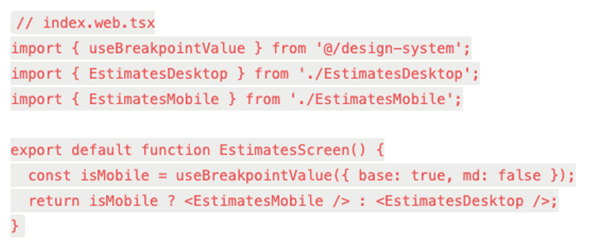 code example 2 for architectural structure.