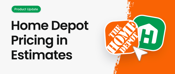 Announcing Handoff + Home Depot: Live Store Pricing in Every Estimate