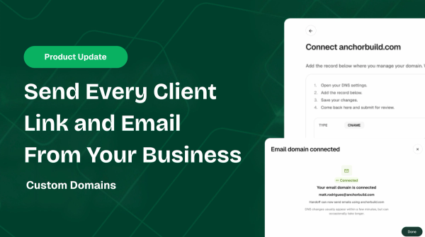 Custom Domains: Send Every Client Link and Email From Your Business