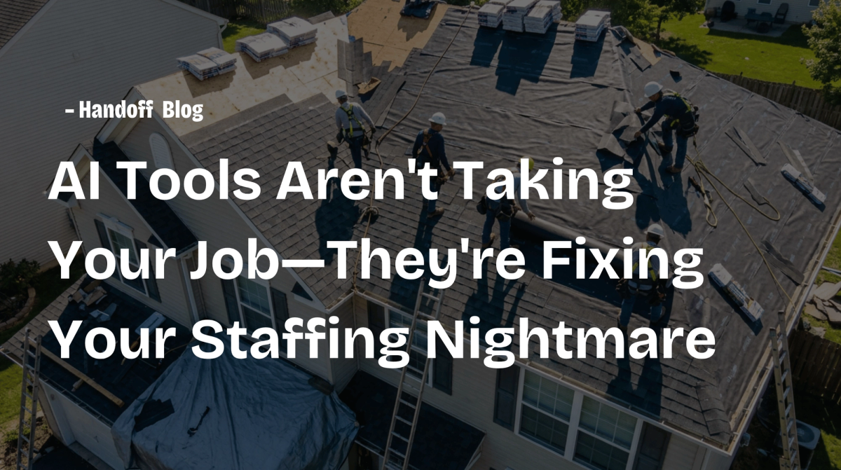 Why AI Tools Aren't Taking Your Job — They're Fixing Your Staffing Nightmare