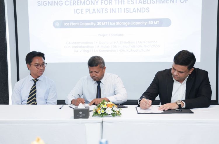 Fisheries Ministry contracts Malaysian firm for ice plants on 11 islands