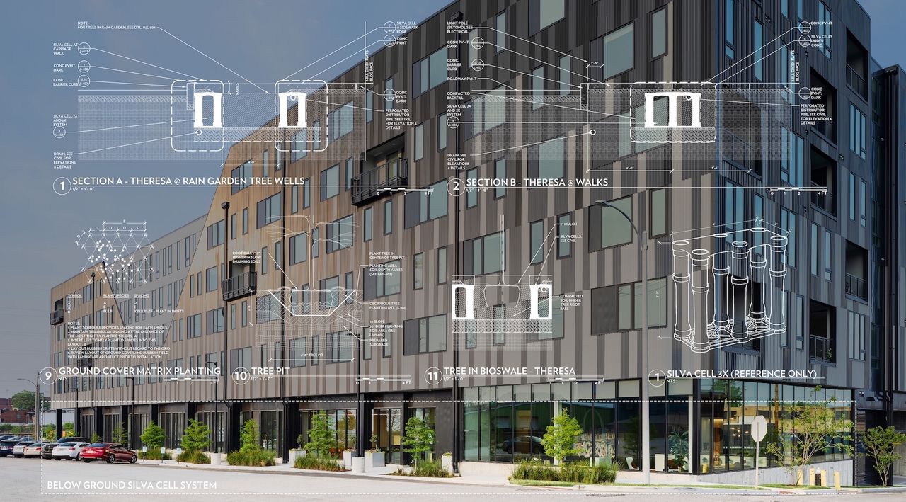 Steelcote Flats — St Louis Stormwater Silva Cells