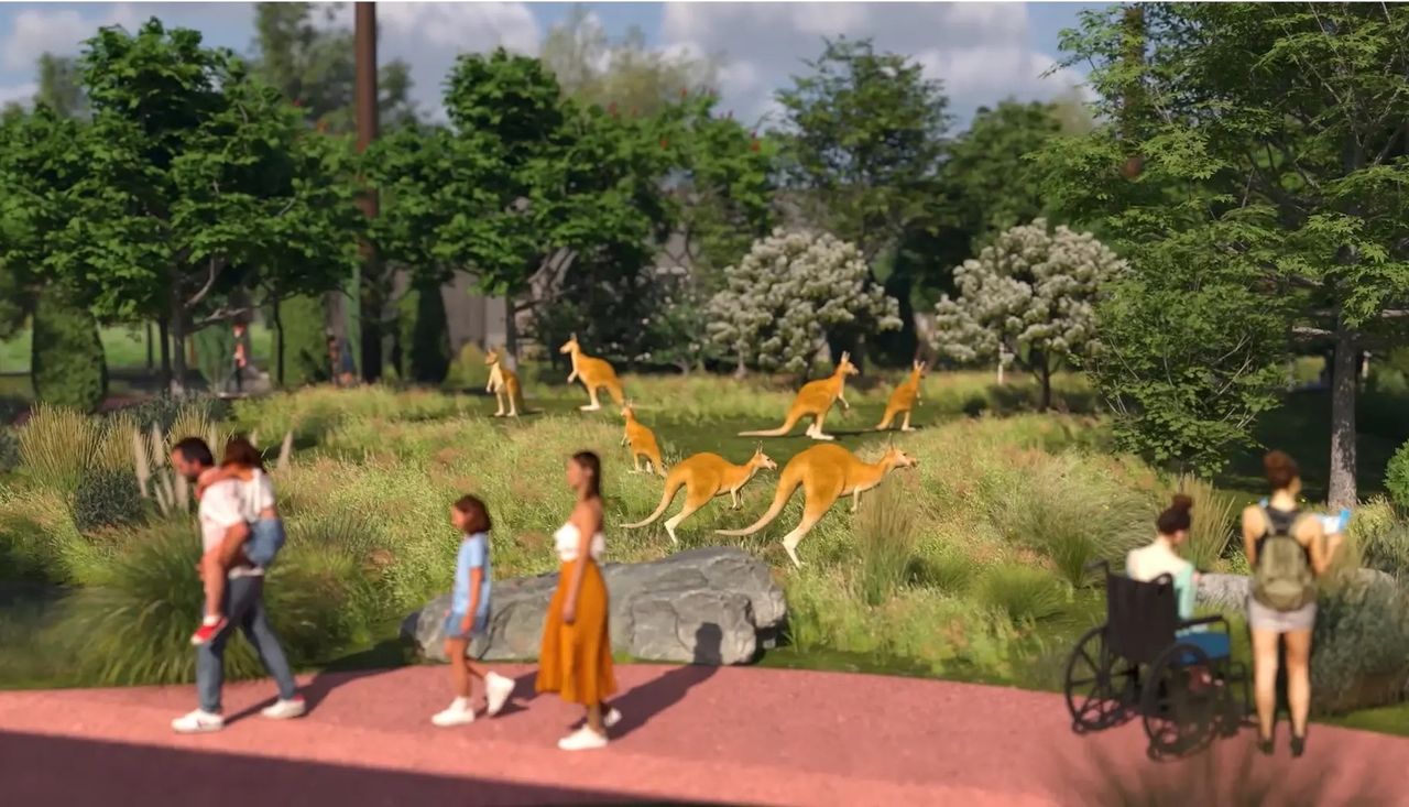 Wild Care Park — Walking Safari at Saint Louis Zoo WildCare fly through WildCare PGAV