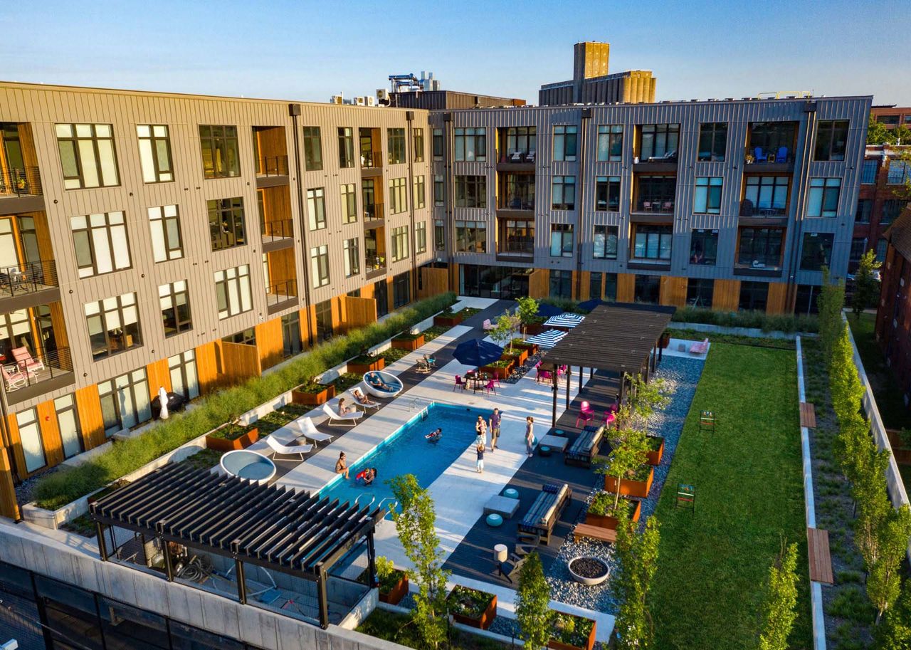 4101 Laclede — Lots St Louis Missouri Amenity Deck Exterior