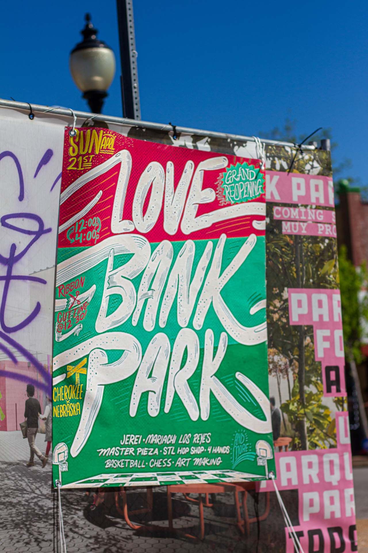Love Bank Park — Cherokee street st louis missouri