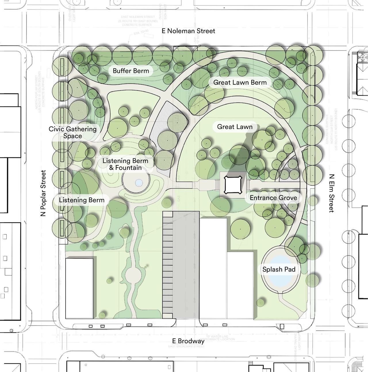 Carillon Park — Illustrative plan phase 02